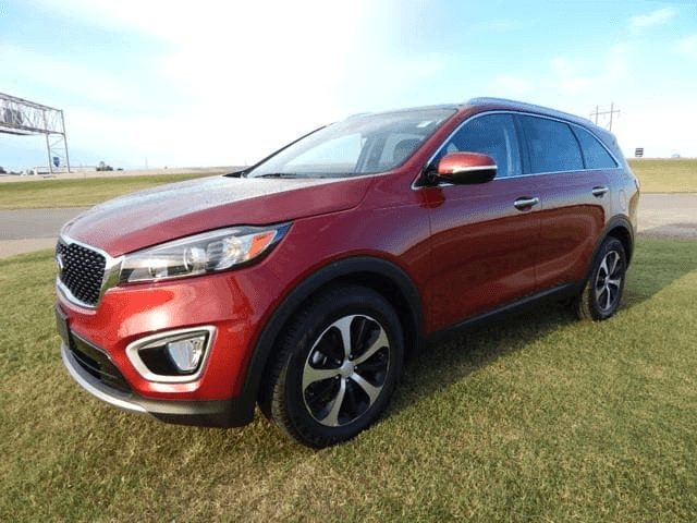 Kia sorento red