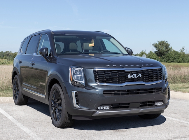 The Kia Telluride is a midsize SUV that is recognized for its impressive performance, luxurious interior, & safety features.