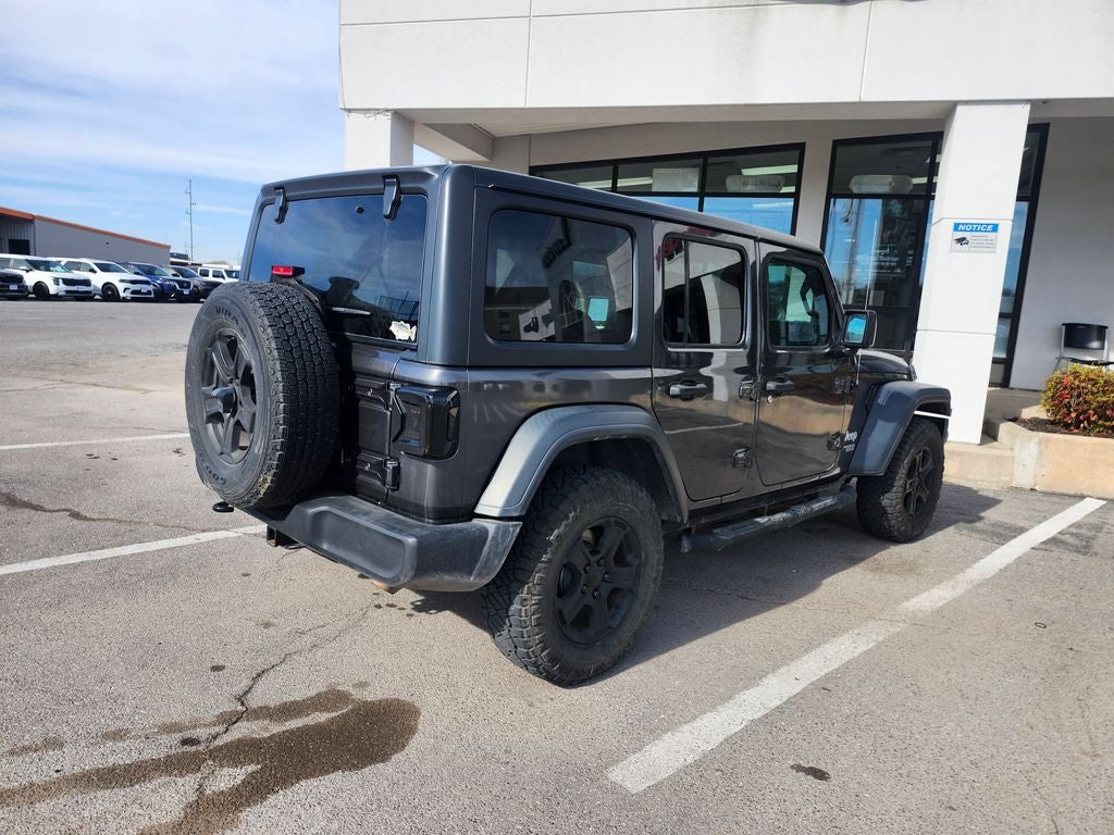 2018 Jeep Wrangler Unlimited Sport S 4x4