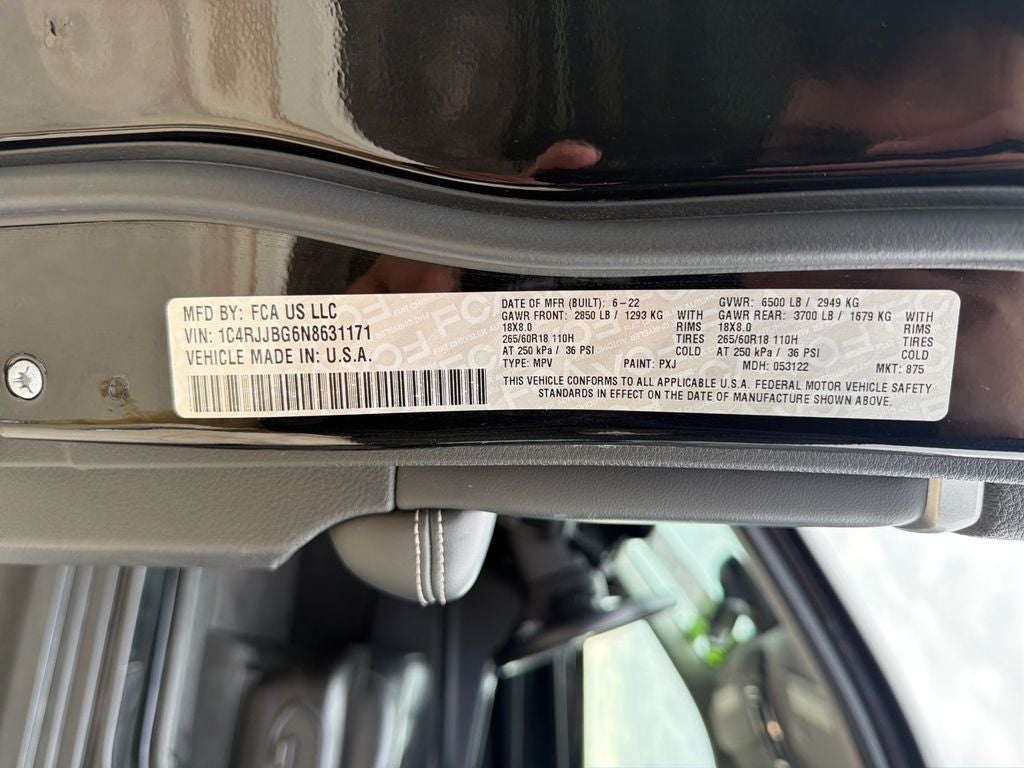 2022 Jeep Grand Cherokee L Limited