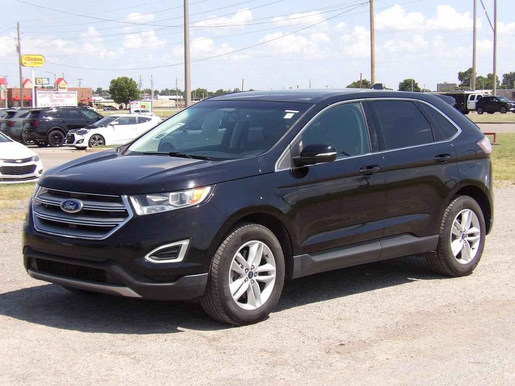 Used 2018 Ford Edge SEL with VIN 2FMPK4J98JBC26196 for sale in Lawton, OK